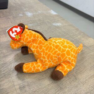 RARE/DISCONTINUED Ty "Twig" Giraffe 💛 Beanie Baby - Vintage 1995 with tags
